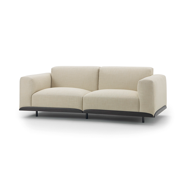  Fabric loveseat sofa for hotel lobby project