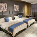 Five‑star hotel Westin guestroom wardrobe and TV cabinet FF&E